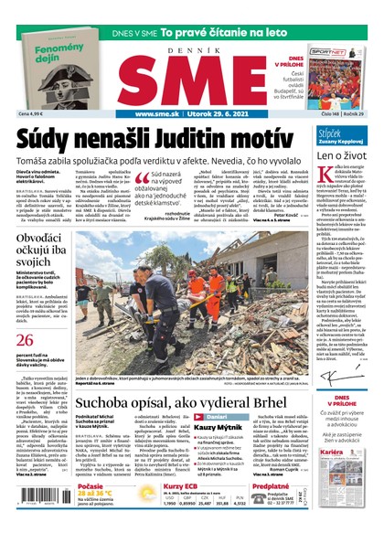 E-magazín SME 29-6-2021 - Petit Press, a.s. 