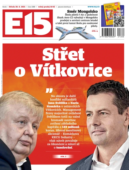 E-magazín E15 - 30.6.2021 - CZECH NEWS CENTER a. s.
