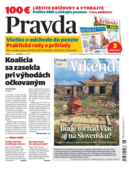 E-magazín Denník Pravda 3. 7. 2021 - OUR MEDIA SR a. s.