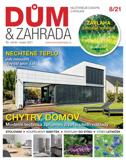 E-magazín Dům a Zahrada 8/2021 - VLTAVA LABE MEDIA a.s.