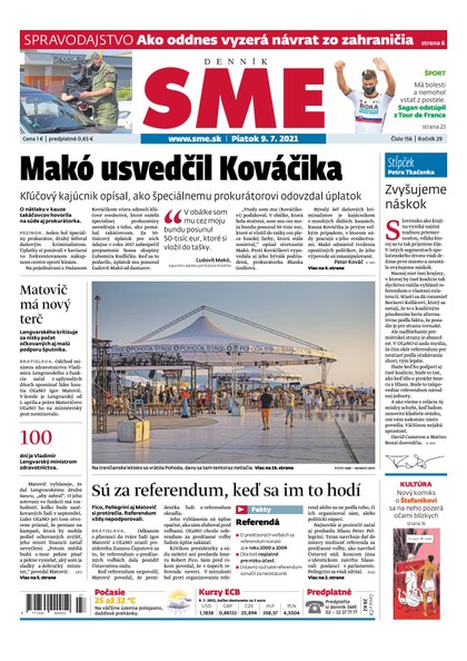 E-magazín SME 9-7-2021 - Petit Press, a.s. 