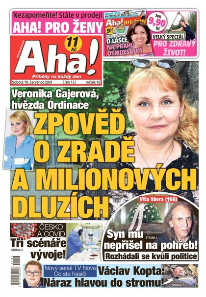 E-magazín AHA! - 10.7.2021 - CZECH NEWS CENTER a. s.