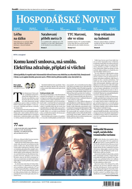 E-magazín HN 132 - 12.07.2021 - Economia, a.s.