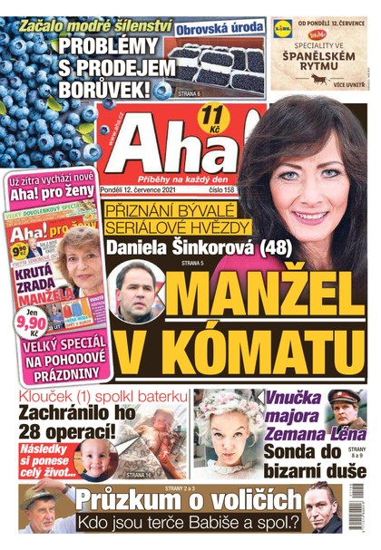 E-magazín AHA! - 12.7.2021 - CZECH NEWS CENTER a. s.