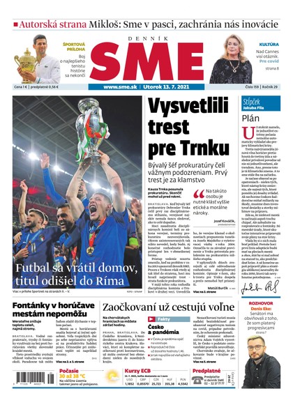 E-magazín SME 13-7-2021 - Petit Press, a.s. 