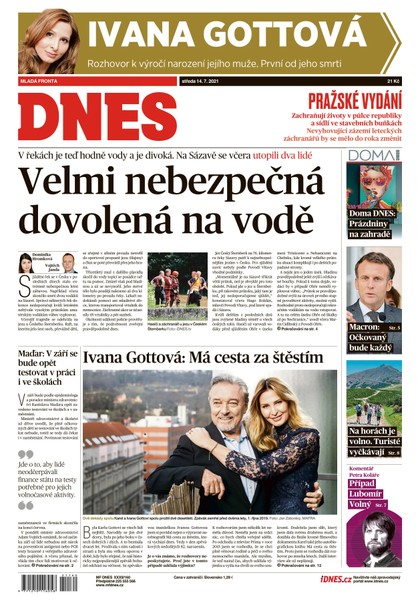 E-magazín MF DNES - 14.7.2021 - MAFRA, a.s.