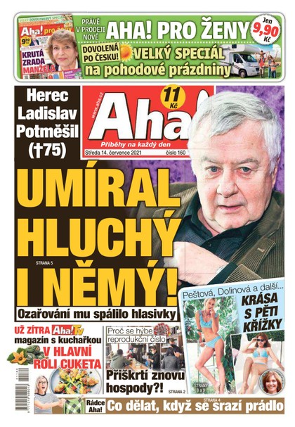 E-magazín AHA! - 14.7.2021 - CZECH NEWS CENTER a. s.