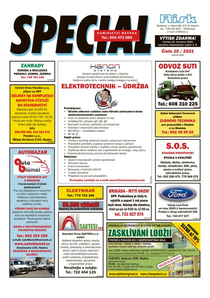 E-magazín  Special 10/2021 - Risk