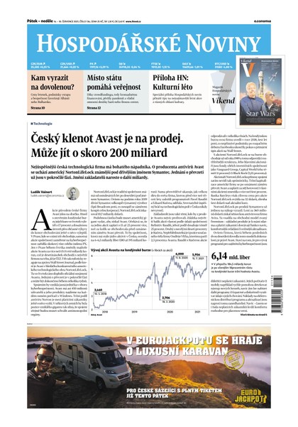 E-magazín HN 136 - 16.07.2021 - Economia, a.s.