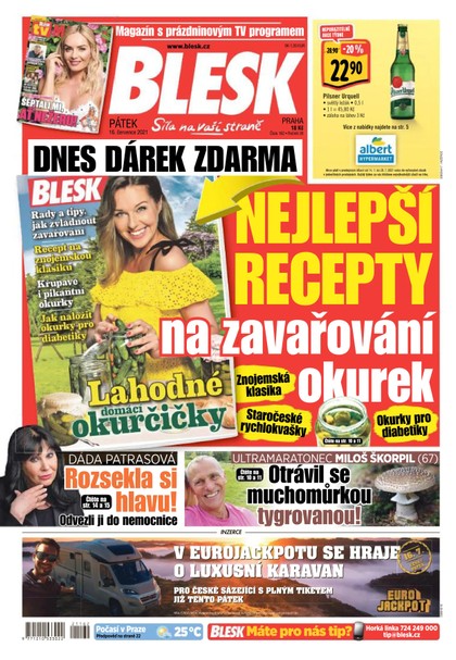 E-magazín Blesk - 16.7.2021 - CZECH NEWS CENTER a. s.
