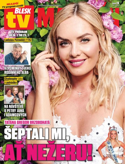 E-magazín Příloha Blesk Tv - 16.7.2021 - CZECH NEWS CENTER a. s.