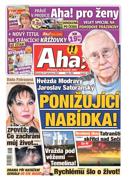 E-magazín AHA! - 17.7.2021 - CZECH NEWS CENTER a. s.