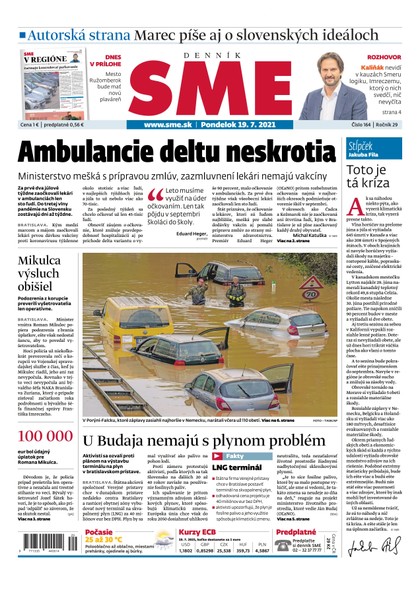 E-magazín SME 19-7-2021 - Petit Press, a.s. 