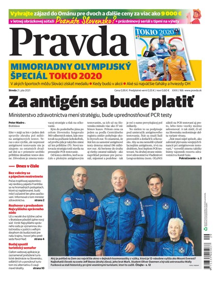 E-magazín Denník Pravda 21. 7. 2021 - OUR MEDIA SR a. s.