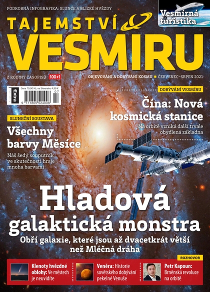 E-magazín Tajemství vesmíru 7-8/2021 - Extra Publishing, s. r. o.