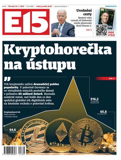 E-magazín E15 - 22.7.2021 - CZECH NEWS CENTER a. s.