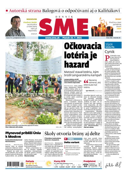 E-magazín SME 23-7-2021 - Petit Press, a.s. 