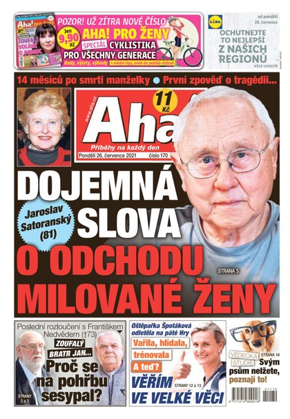 E-magazín AHA! - 26.7.2021 - CZECH NEWS CENTER a. s.