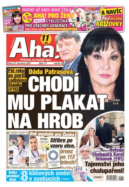 E-magazín AHA! - 27.7.2021 - CZECH NEWS CENTER a. s.