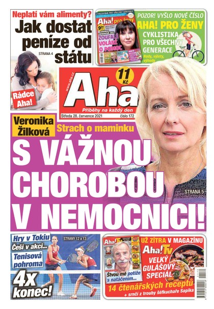 E-magazín AHA! - 28.7.2021 - CZECH NEWS CENTER a. s.