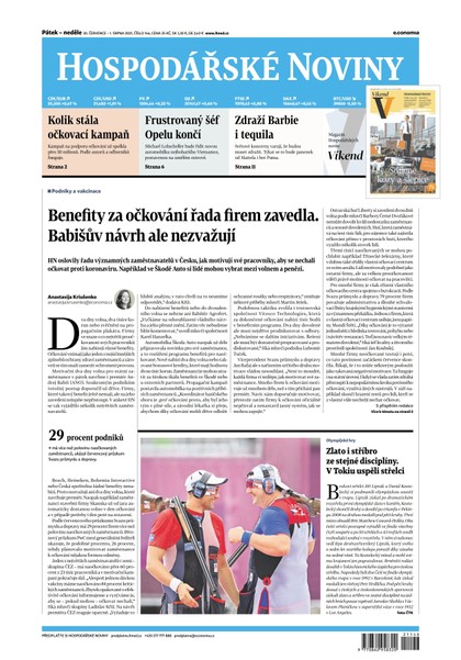 E-magazín HN 146 - 30.07.2021 - Economia, a.s.