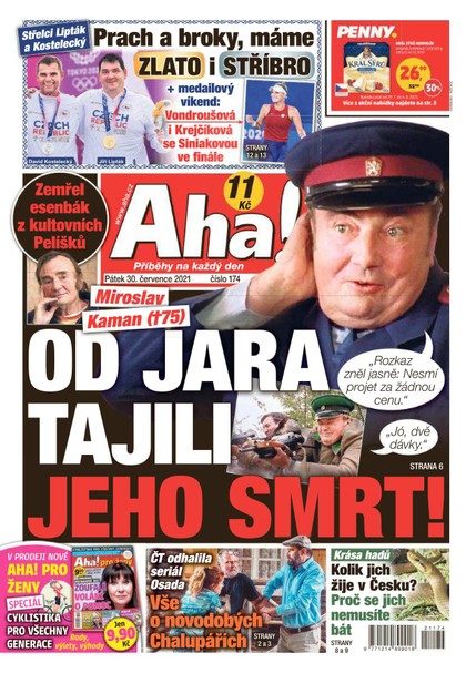 E-magazín AHA! - 30.7.2021 - CZECH NEWS CENTER a. s.