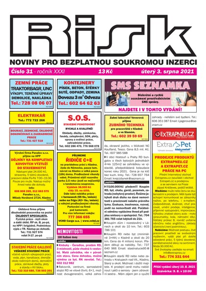 E-magazín Risk 31/2021 - Risk