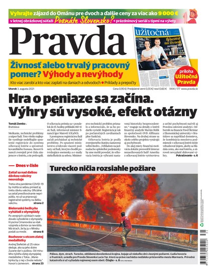 E-magazín Denník Pravda 3. 8. 2021 - OUR MEDIA SR a. s.