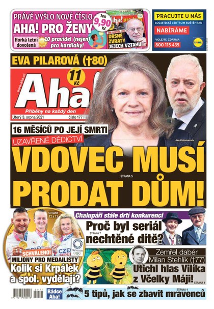 E-magazín AHA! - 3.8.2021 - CZECH NEWS CENTER a. s.