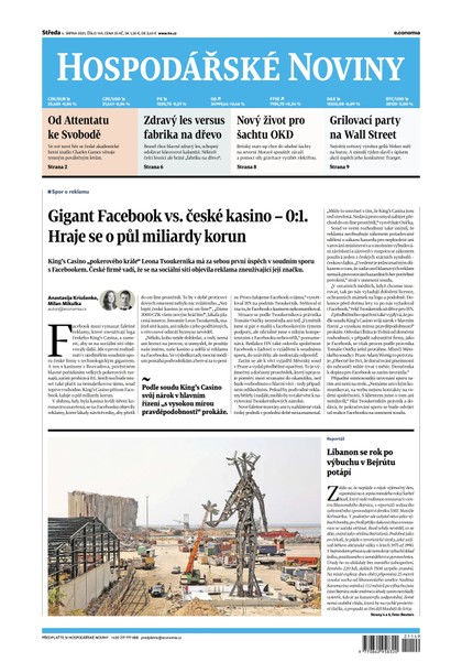 E-magazín HN 149 - 4.8.2021 - Economia, a.s.