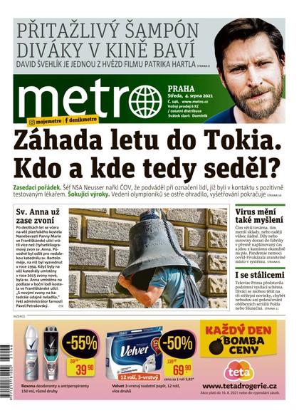 E-magazín METRO - 4.8.2021 - MAFRA, a.s.