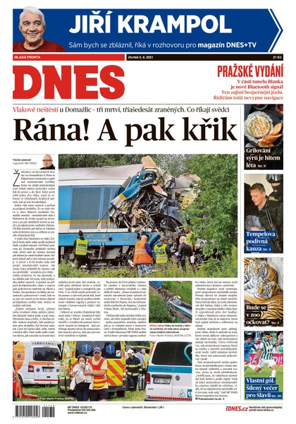 E-magazín MF DNES - 5.8.2021 - MAFRA, a.s.