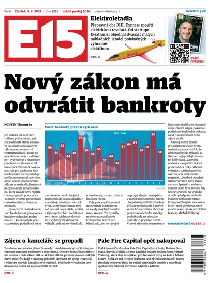E-magazín E15 - 5.8.2021 - CZECH NEWS CENTER a. s.
