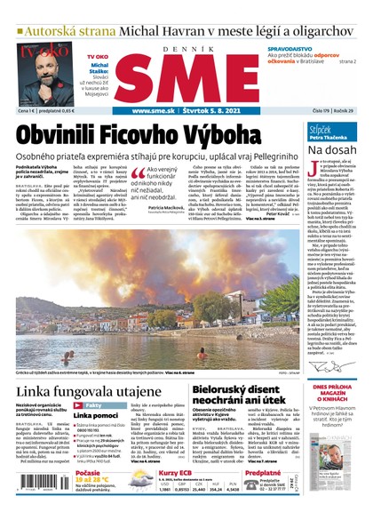 E-magazín SME 5-8-2021 - Petit Press, a.s. 