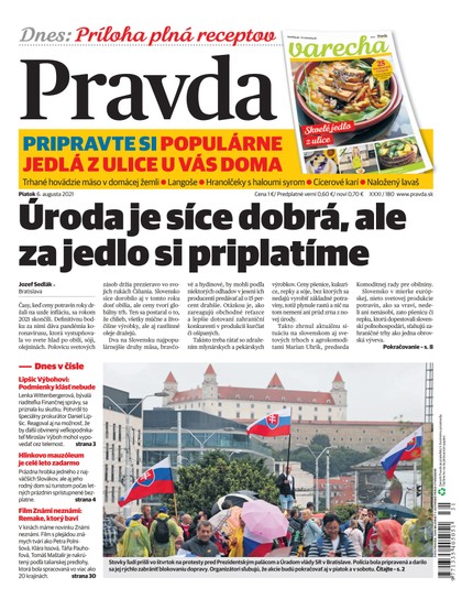 E-magazín Denník Pravda 6. 8. 2021 - OUR MEDIA SR a. s.