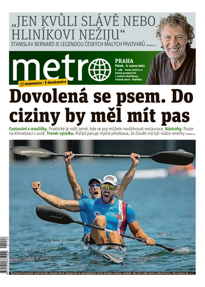 E-magazín METRO - 6.8.2021 - MAFRA, a.s.
