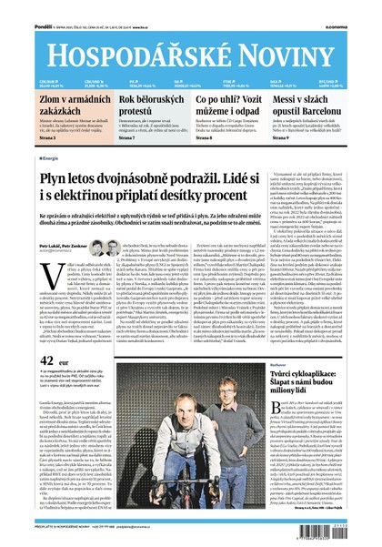 E-magazín HN 152 - 9.8.2021 - Economia, a.s.