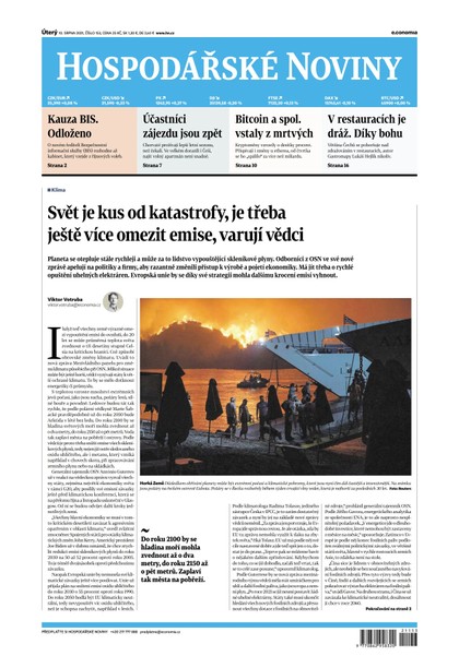 E-magazín HN 153 - 10.08.2021 - Economia, a.s.