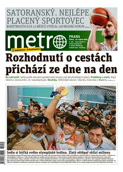 E-magazín METRO - 10.8.2021 - MAFRA, a.s.