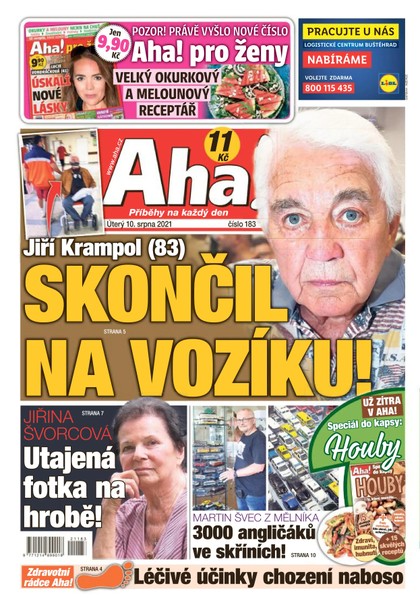 E-magazín AHA! - 10.8.2021 - CZECH NEWS CENTER a. s.