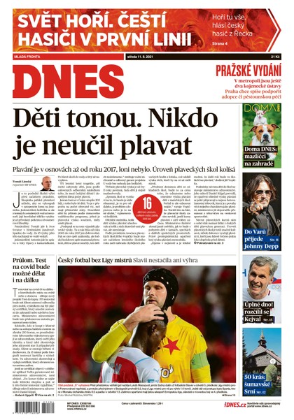 E-magazín MF DNES - 11.8.2021 - MAFRA, a.s.