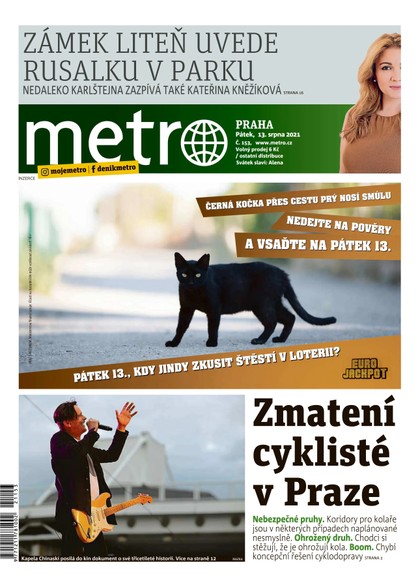 E-magazín METRO - 13.8.2021 - MAFRA, a.s.