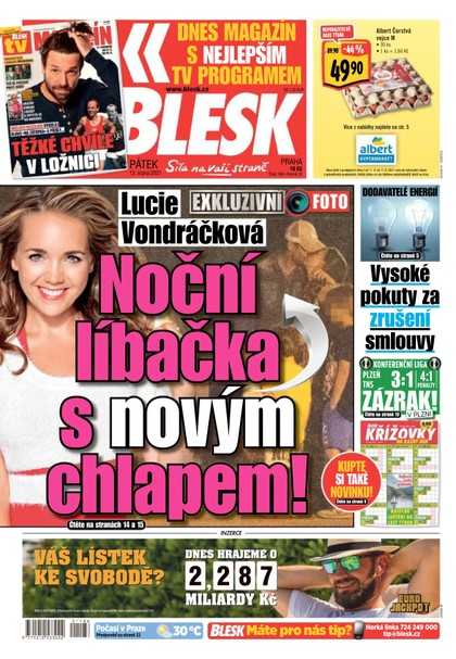 E-magazín Blesk - 13.8.2021 - CZECH NEWS CENTER a. s.