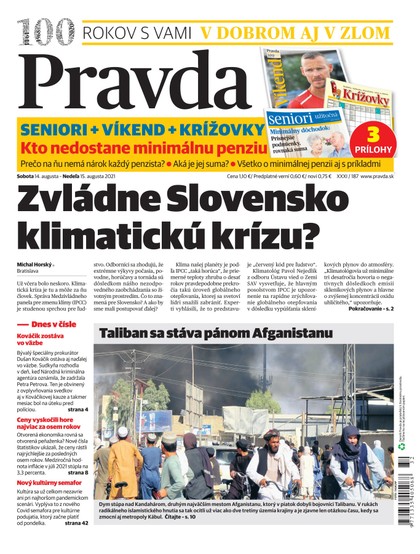 E-magazín Denník Pravda 14. 8. 2021 - OUR MEDIA SR a. s.