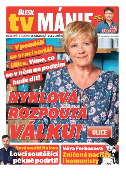 E-magazín Blesk Tv manie - 14.8.2021 - CZECH NEWS CENTER a. s.