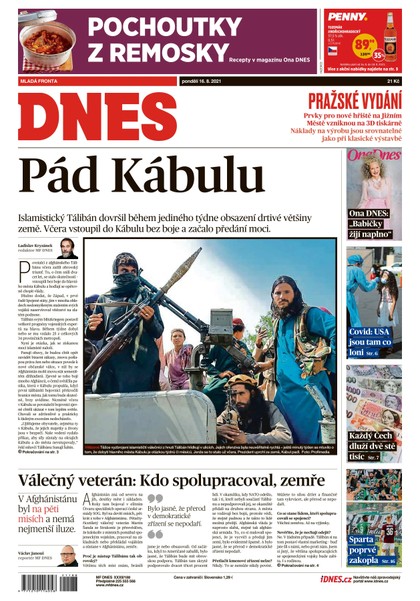 E-magazín MF DNES - 16.8.2021 - MAFRA, a.s.