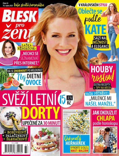 E-magazín Blesk pro ženy - 33/2021 - CZECH NEWS CENTER a. s.