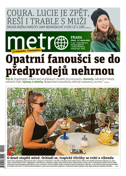 E-magazín METRO - 17.8.2021 - MAFRA, a.s.