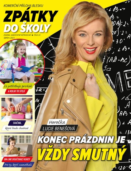 E-magazín Příloha Blesk Zpátky do školy 23/2021 - 18.8.2021 - CZECH NEWS CENTER a. s.