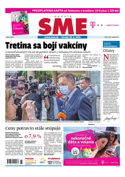E-magazín SME 18-8-2021 - Petit Press, a.s. 